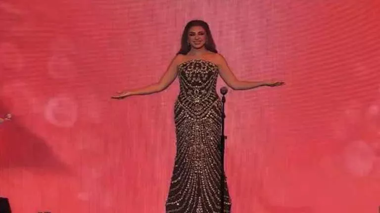 أنغام: الموسيقى والفن طيور السلام والمحبة اللي بترفرف في الرياض ومصر