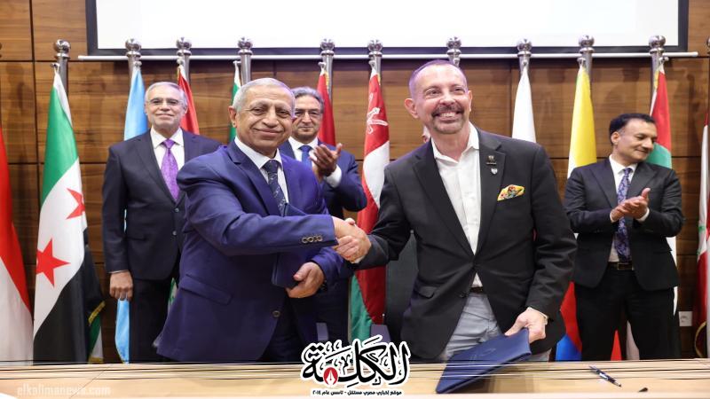 رئيس الأكاديمية العربية يستقبل نـائب رئيس جامعة روين الأمريكية بفرع العلمين الجديدة | أخبار وتقارير | بوابة الكلمة