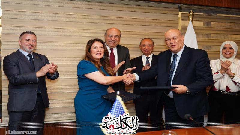وزير الطيران المدني يشهد توقيع مذكرة تفاهم بين مصر والولايات المتحدة الأمريكية لتعزيز منظومة أمن الطيران بمطار القاهرة الدولي | اقتصاد وتكنولوجيا | بوابة الكلمة
