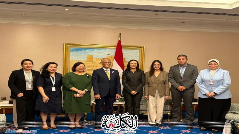 وزيرة التضامن تلتقي وزير الأسرة والتنمية الاجتماعية بجمهورية سنغافورة | أخبار وتقارير | بوابة الكلمة