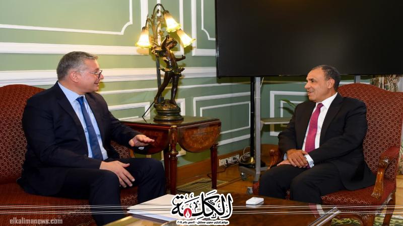 وزير الخارجية يستقبل وزير البترول والثروة المعدنية | أخبار وتقارير | بوابة الكلمة