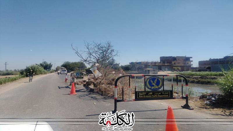 تحرك عاجل بعد انهيار جزئي بطريق كفر محفوظ في الفيوم | أخبار وتقارير | بوابة الكلمة