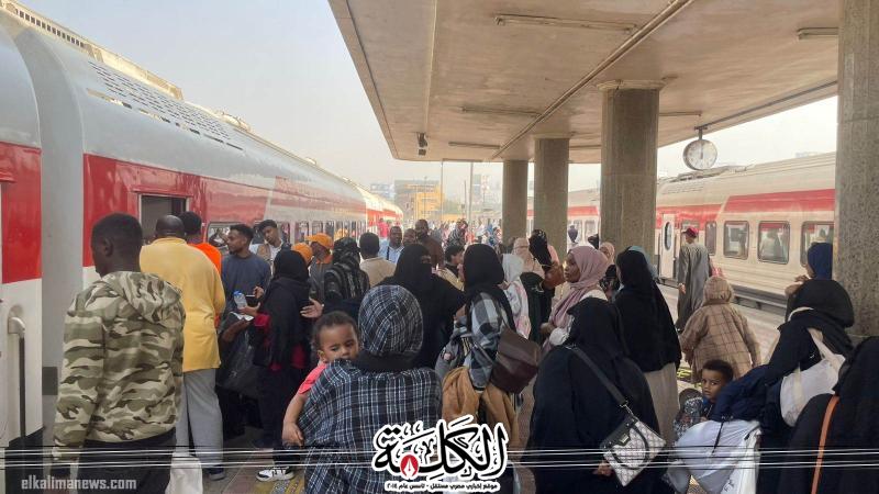 السكة الحديد تواصل مشروع العودة الطوعية بتسيير الرحلة 33 للأشقاء السودانيين | أخبار وتقارير | بوابة الكلمة