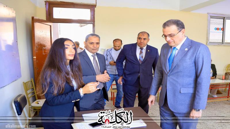 رئيس الجهاز المركزي للتنظيم والإدارة يدلي بصوته في انتخابات مجلس النواب | أخبار وتقارير | بوابة الكلمة