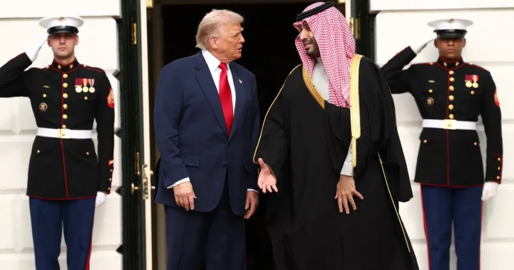ترامب يستقبل الأمير محمد بن سلمان في البيت الأبيض