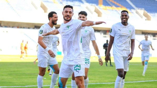 عودة بعثة المصري إلى القاهرة بعد الفوز على زيسكو