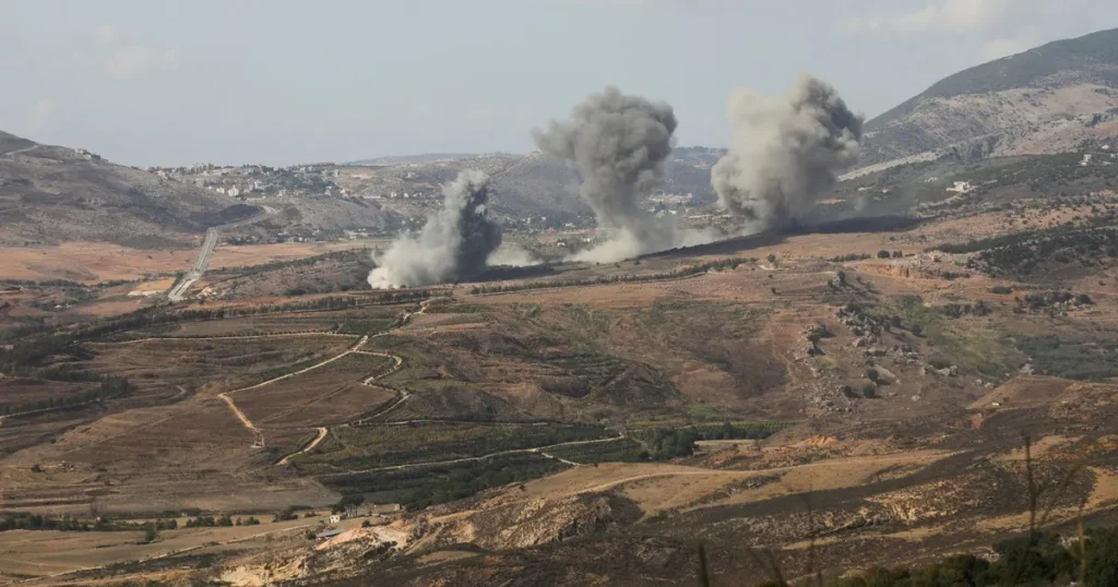 الجيش الإسرائيلي: سنشن سلسلة هجمات على مناطق في جنوب لبنان
