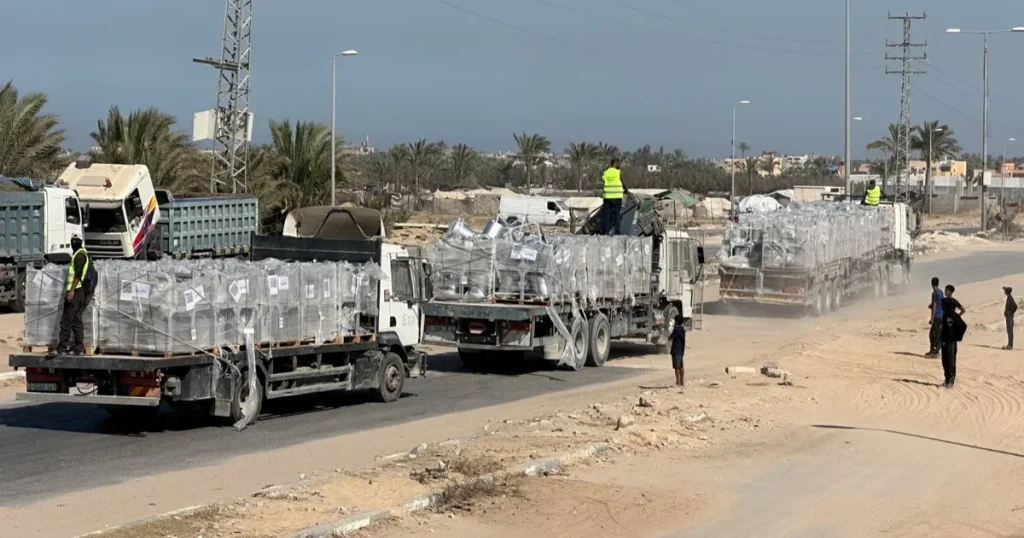 منظمات إنسانية تتهم إسرائيل بعرقلة دخول المساعدات لقطاع غزة