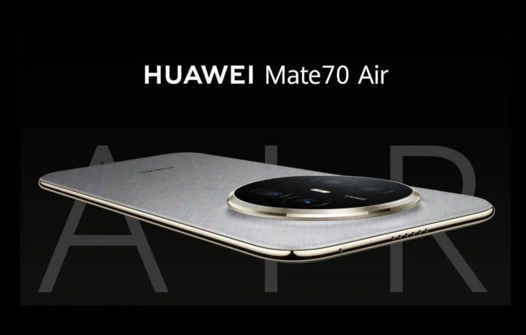هواوي تنافس آيفون آير بهاتفها الجديد Mate 70 Air