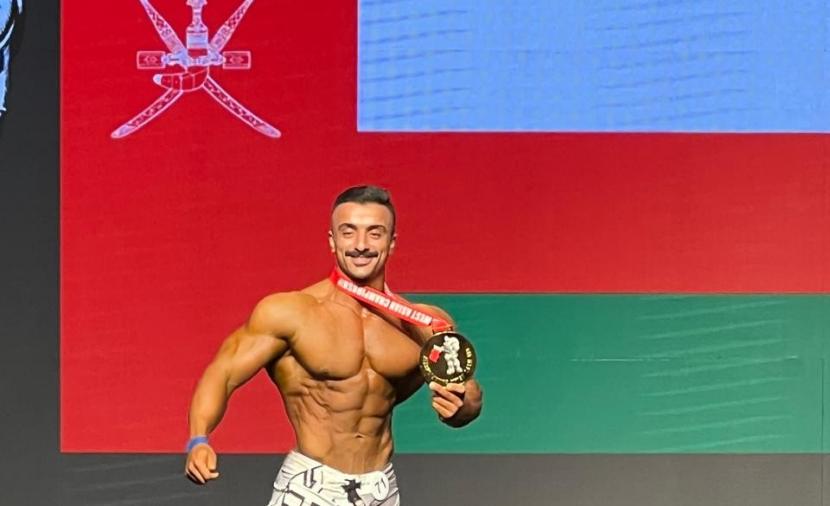 اللويهي: رياضة كمال الأجسام تنتشر سريعا بين الشباب.. ويجب توفير الدعم اللازم للمواهب العمانية