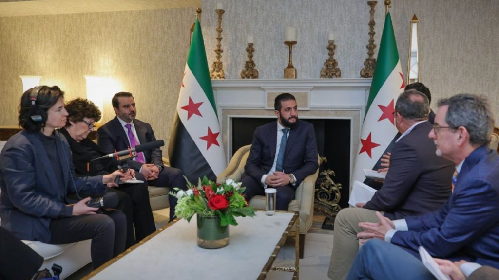 الشرع: المفاوضات مع إسرائيل صعبة لكنها مستمرة