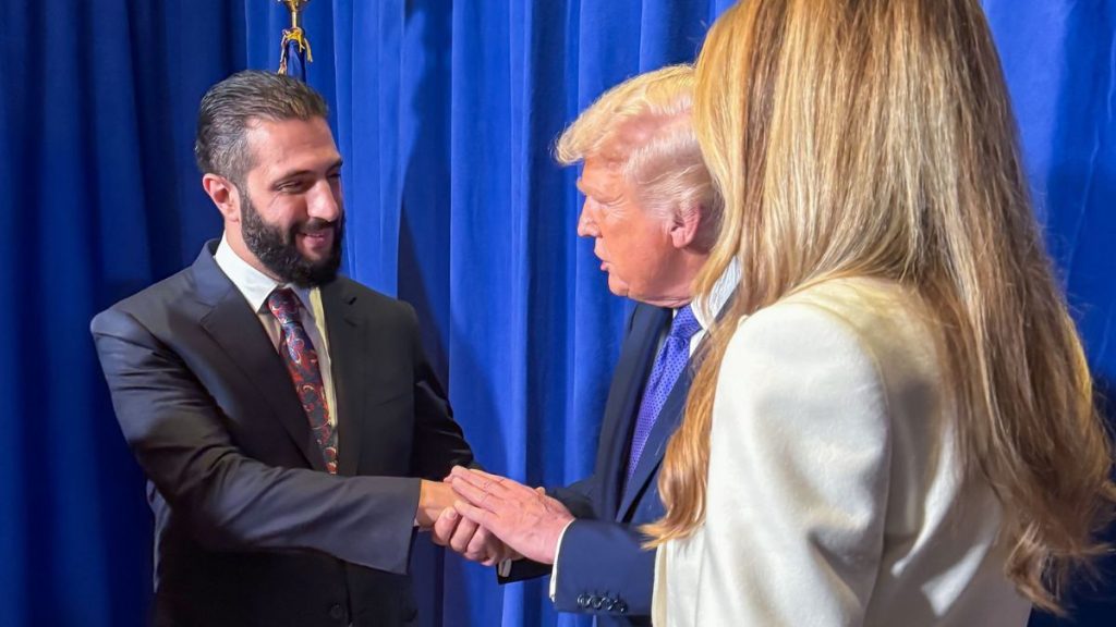 ترامب يستقبل الشرع في البيت الأبيض