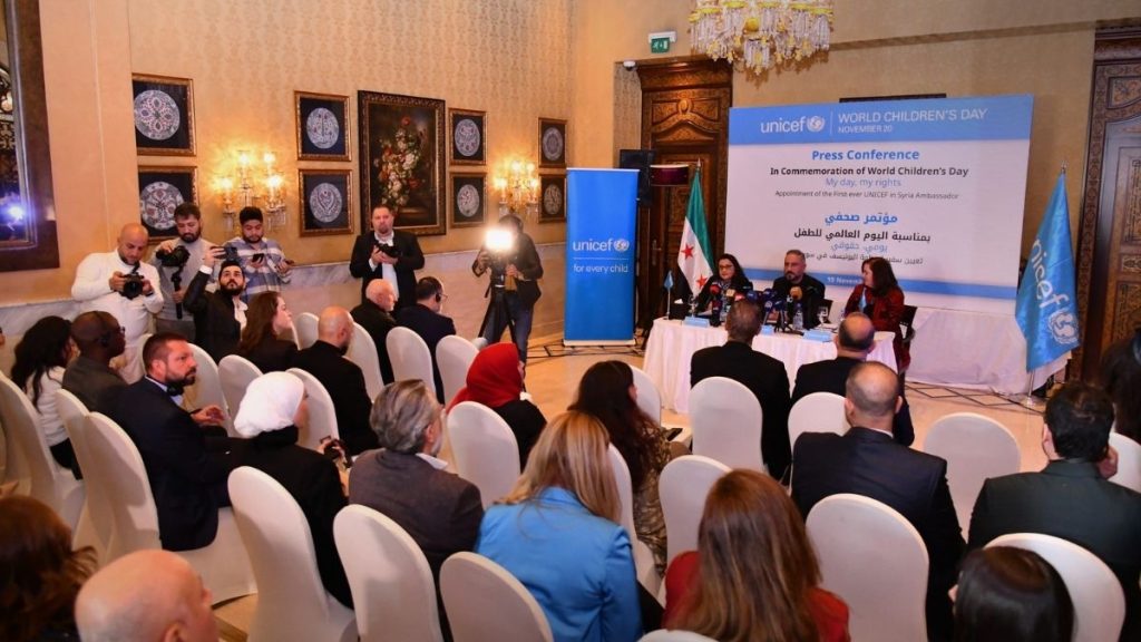 قيس الشيخ نجيب سفيرًا لـ”يونسيف” في سوريا