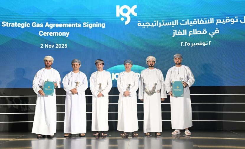 “أوكيو” توقع 5 اتفاقيات لتعزيز منظومة الغاز وضمان توفير الإمدادات اللازمة للمشاريع الصناعية