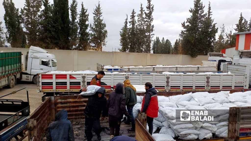 رأس العين.. المجلس المحلي يطلق حملة لتوزيع فحم التدفئة