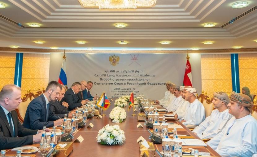 انطلاق جلسة الحوار الاستراتيجي بين سلطنة عُمان وروسيا