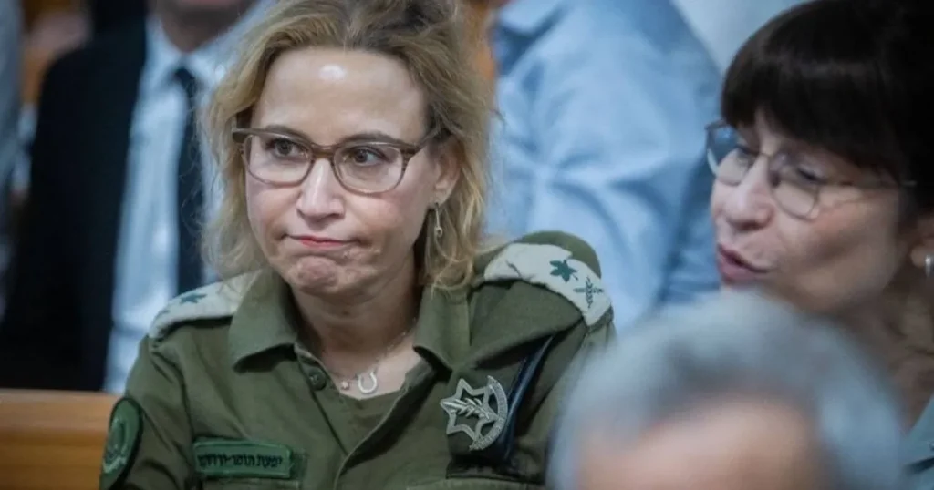 إسرائيل تضع المدعية العسكرية السابقة قيد الإقامة الجبرية