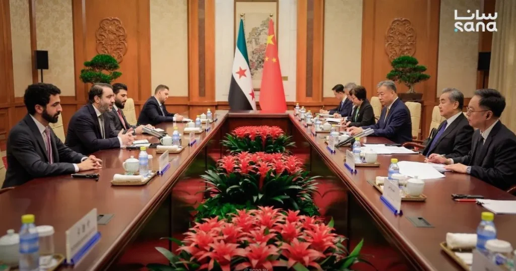 الصين وسوريا.. اتفاق على التعاون في مجالات الاقتصاد والأمن