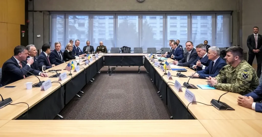 واشنطن وكييف تصفان محادثات جنيف بـ”البناءة”