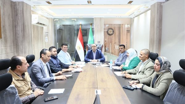 اجتماع هام بمحافظة المنوفية لمتابعة نسب إنجاز ملف تقنين أراضي أملاك الدولة