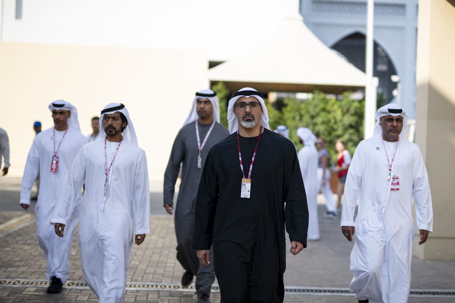 خالد بن محمد بن زايد يزور فعاليات اليوم الختامي لسباق جائزة الاتحاد للطيران الكبرى للفورمولا 1