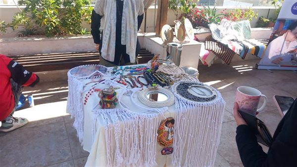 معرض للحرف اليدوية بين وزارة التضامن وبنك أبوظبي الإسلامي| صور