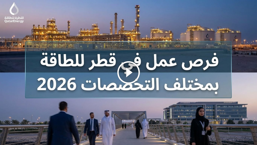 وظائف قطر للطاقة في مختلف التخصصات 2026
