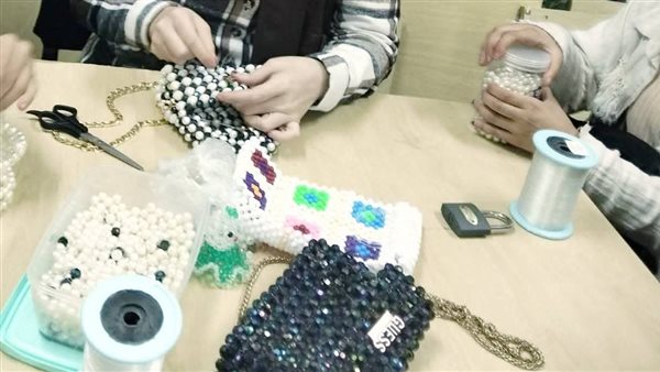 طلائع فارسكور يبدعون في ورشة أشغال يدوية بمركز شباب كفر الشناوي