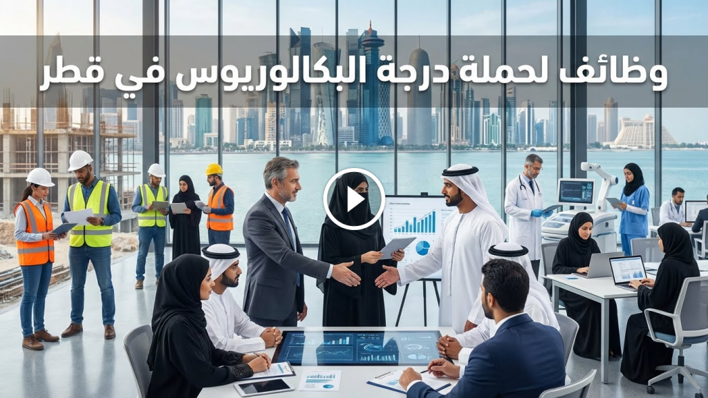 وظائف بكالوريوس في قطر للخريجين الجدد