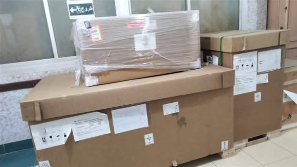 وصول جهاز الأشعة المقطعية لمستشفى أتميدة المركزي