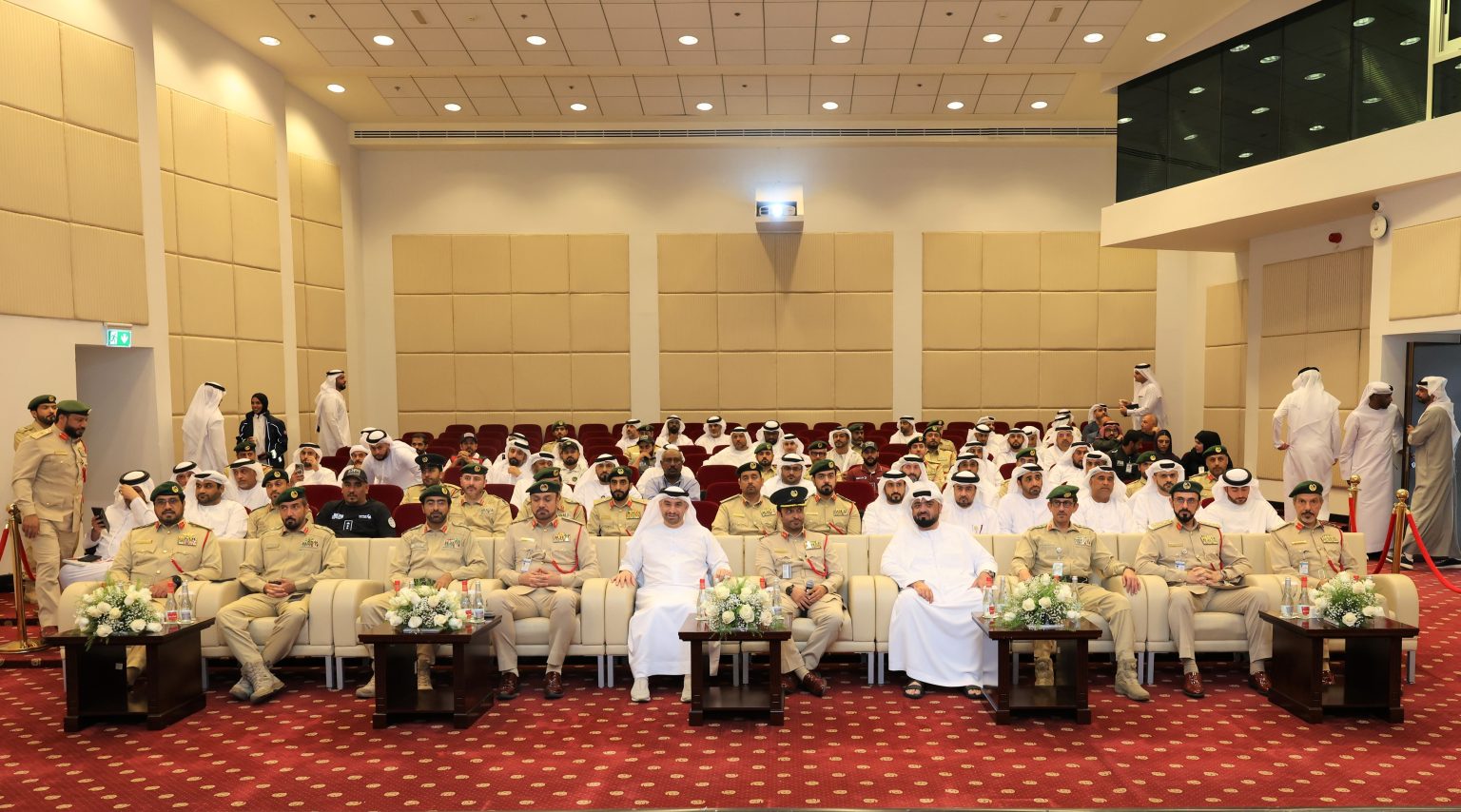 لجنة تأمين الفعاليات في دبي تناقش استعدادات احتفال رأس السنة