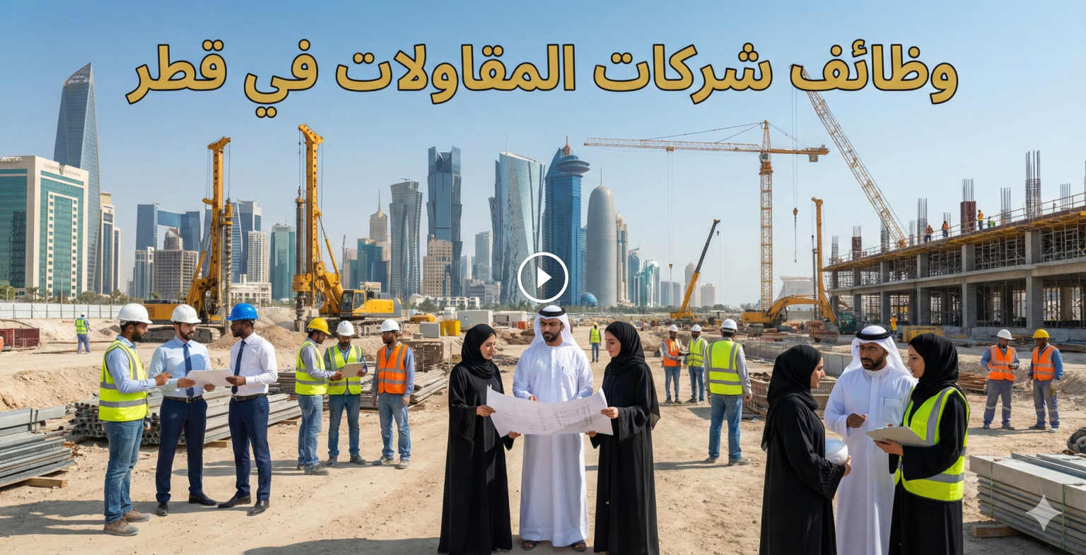 وظائف شركات المقاولات في قطر للمهندسين والفنيين