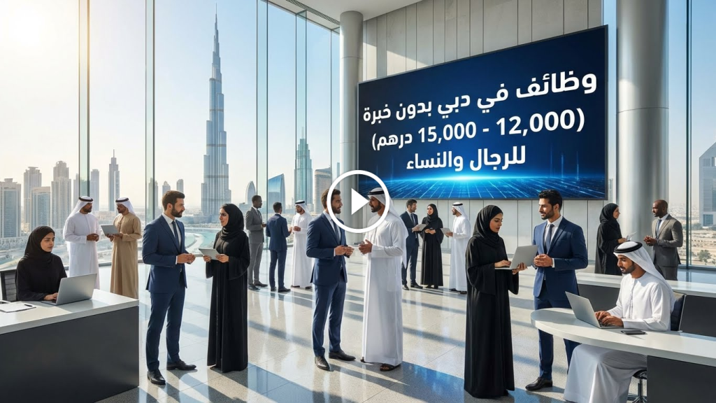 وظائف في دبي بدون خبرة (12,000