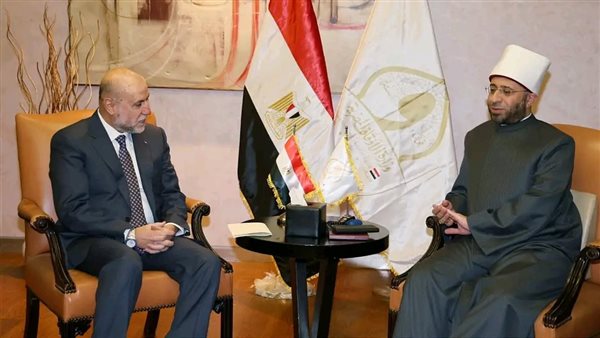 «الأزهري» يؤكد دعم مصر للقضية الفلسطينية خلال لقائه بمستشار «أبو مازن»