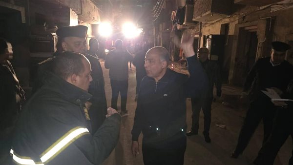 محافظ المنيا يتوجه فورًا إلى موقع انهيار منزل بحي غرب مدينة المنيا