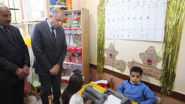 مدرسة “النور” بالمنيا شعاع النور والأمل للمكفوفين