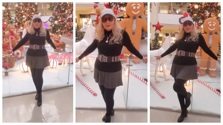 نادية الجندي تهنئ جمهورها ومتابعيها بالعام الجديد