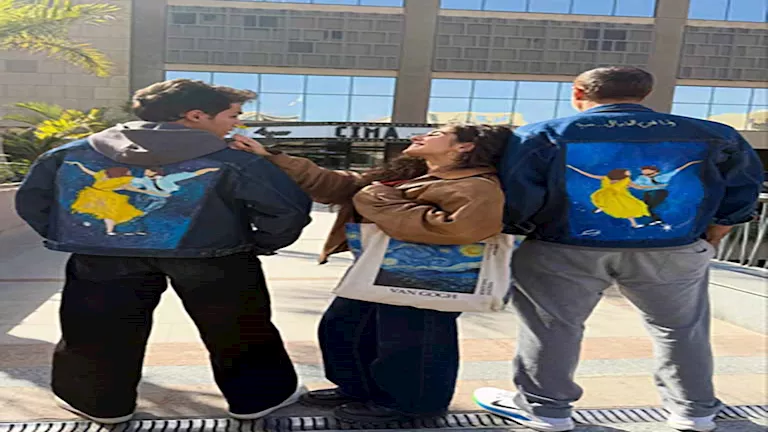 مايان السيد تروج لفيلم “ولنا في الخيال.. حب” بطريقة طريفة صور