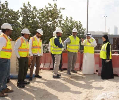 الوكيل المساعد للصرف الصحي يتفقد أعمال إعادة تشغيل محطة ضخ مياه الصرف الصحي B1 بالمحرق – الوطن