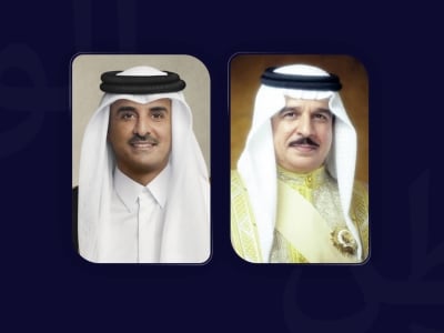جلالة الملك يهنئ أمير دولة قطر باليوم الوطني – الوطن