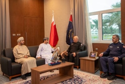 رئيس الشرطة يستقبل رئيس الاتحاد الدولي لالتقاط الأوتاد – الوطن