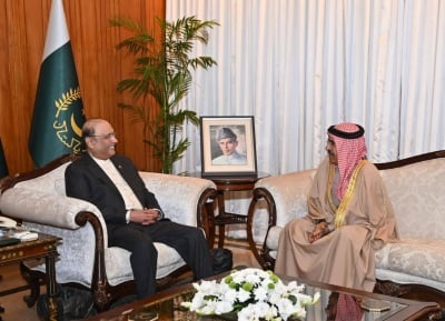الرئيس زرداري : علاقات البحرين والباكستان أخوية تستند لقيم دينية وثقافية ومصالح متبادلة – الوطن