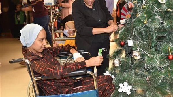 بالصور.. شفاء الأورمان ينظم احتفالًا لأطفال مرضي الأورام بمناسبة أعياد الميلاد