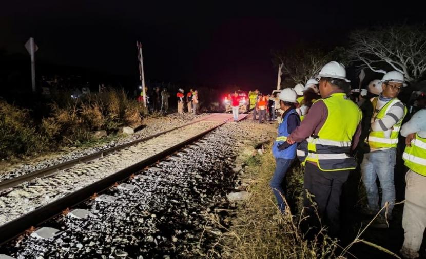 خروج قطار عن مساره يودي بحياة 13 شخصا بالمكسيك