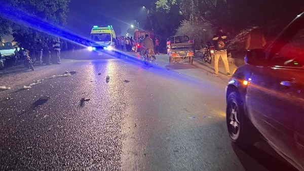 قنا .. تريلا تدهس5 أشخاص أثناء استقلالهم دراجات نارية بنجع حمادى