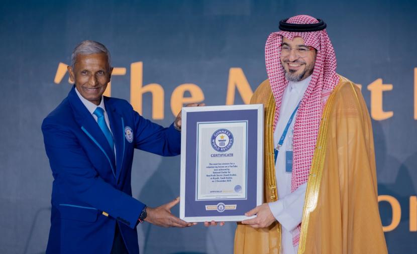 السعودية تدخل “جينيس” بأكبر عدد من المشاهدين لدروس مباشرة عن التطوع