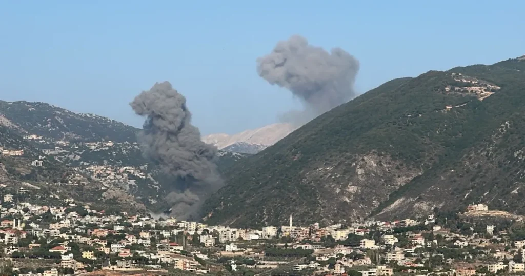 ضحايا ومصابون في قصف إسرائيلي على جنوب لبنان