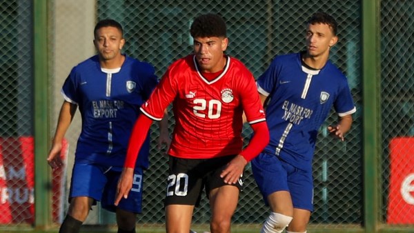 منتخب مصر 2007 يفوز على نادي النصر برباعية