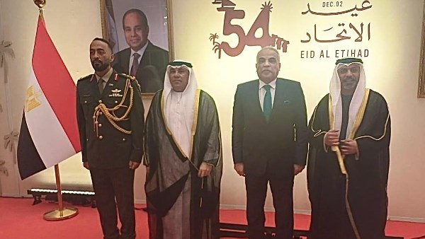 رئيس جامعة طنطا يشارك في احتفال سفارة دولة الإمارات بعيد الاتحاد الـ ٥٤