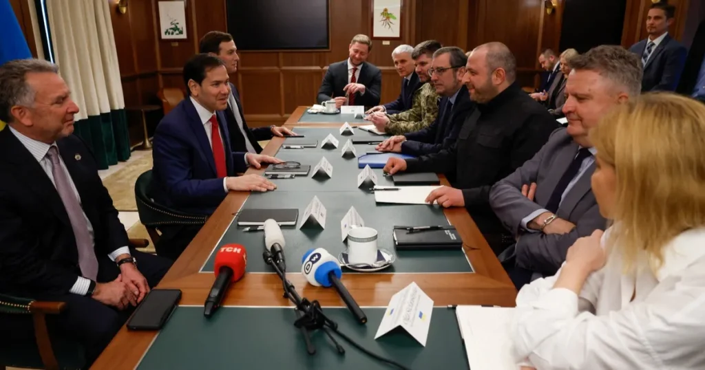 كييف تبحث عن “الضمانات الأمنية” وواشنطن تركز على الاقتصاد